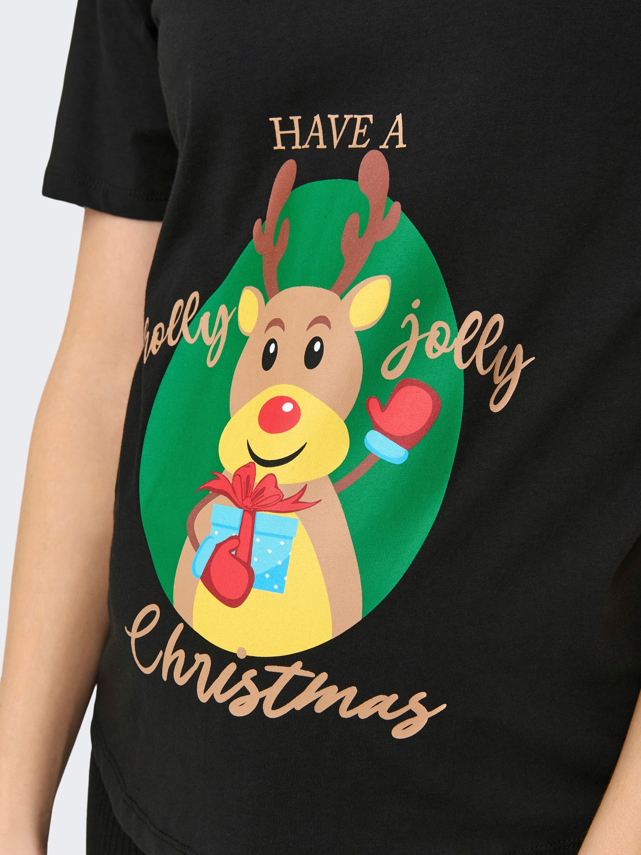 ONLY OLMPOP T-shirt -Black - 15354823