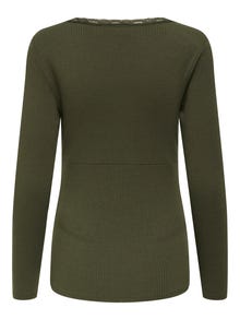 ONLY Tavapärane lõige V-kaelus Top -Kalamata - 15354949