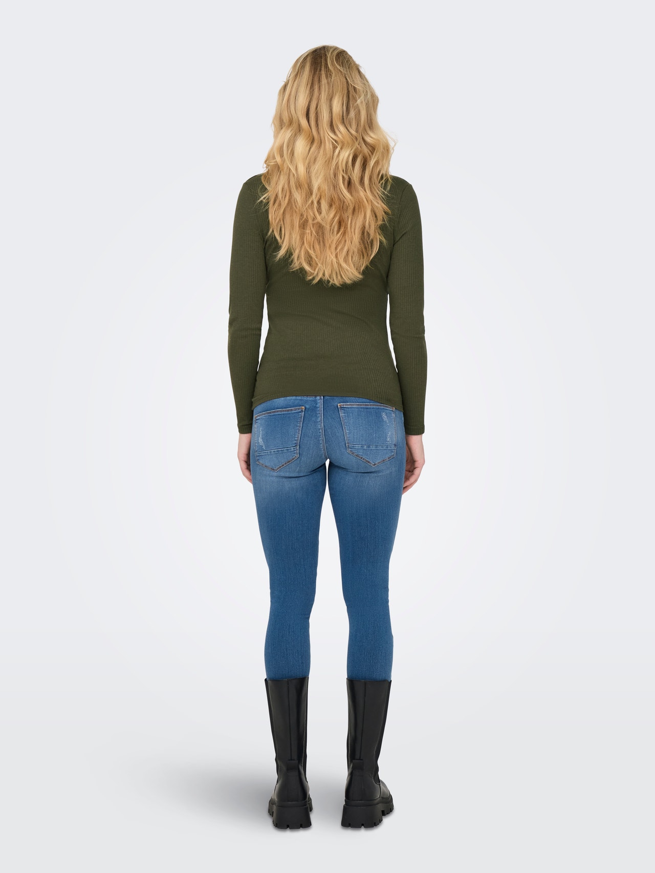 ONLY Tavapärane lõige V-kaelus Top -Kalamata - 15354949