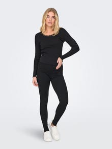 ONLY Tavapärane lõige Retuusid -Black - 15354950