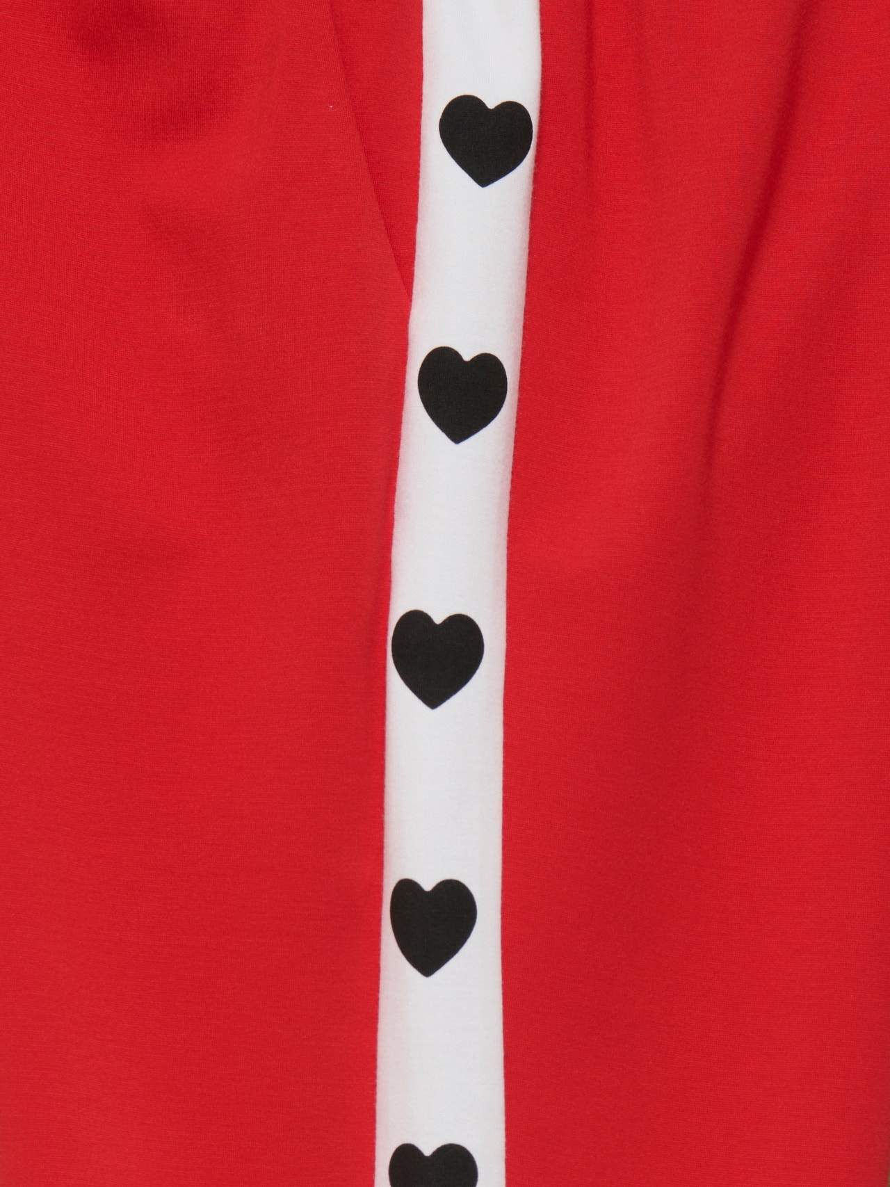 ONLY Labavo prianjanje Hlače -Mars Red - 15354955