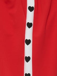 ONLY Labavo prianjanje Hlače -Mars Red - 15354955