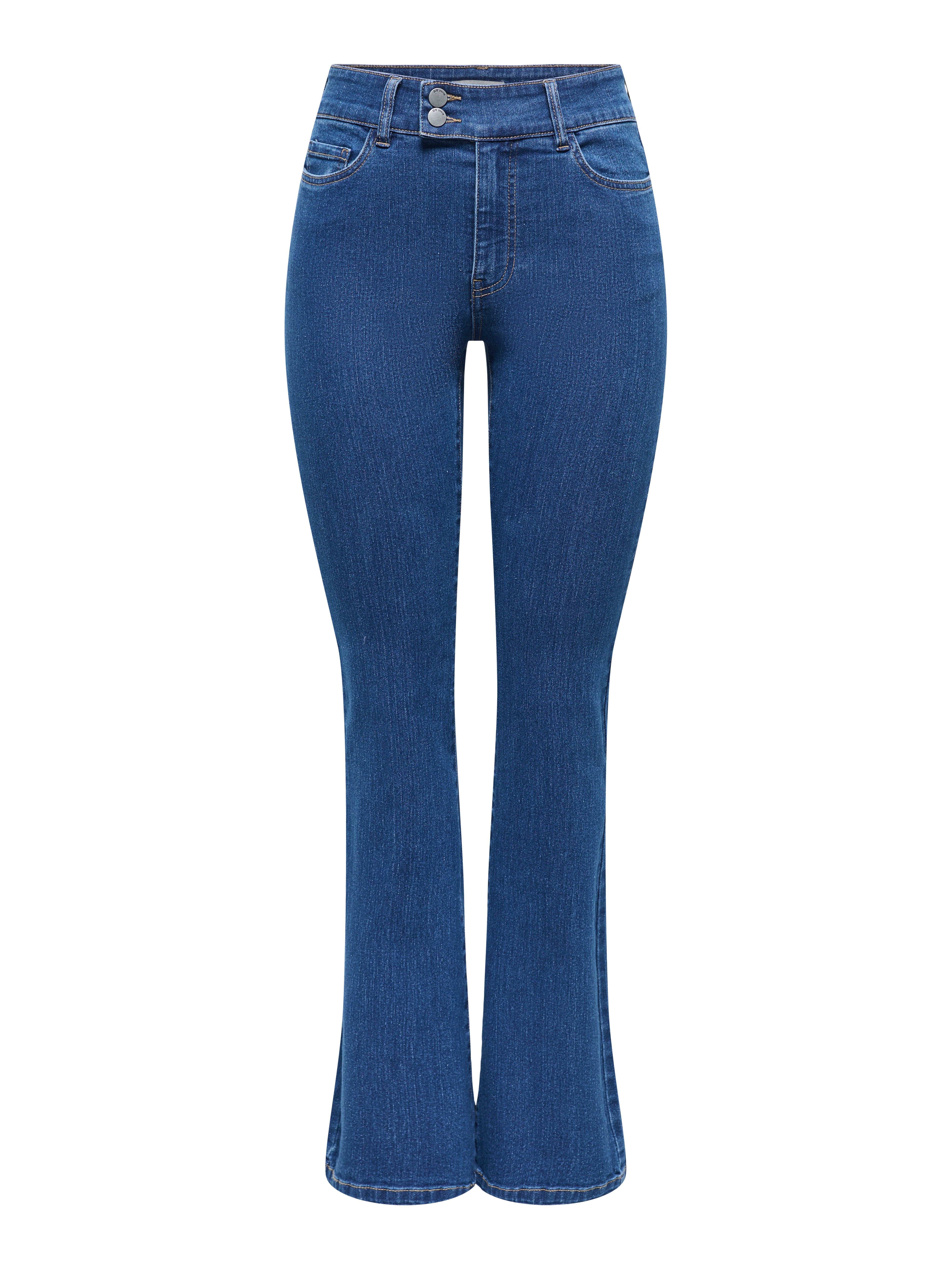 Thumbnail - Jdykaren Mittlere Taille Flared Jeans