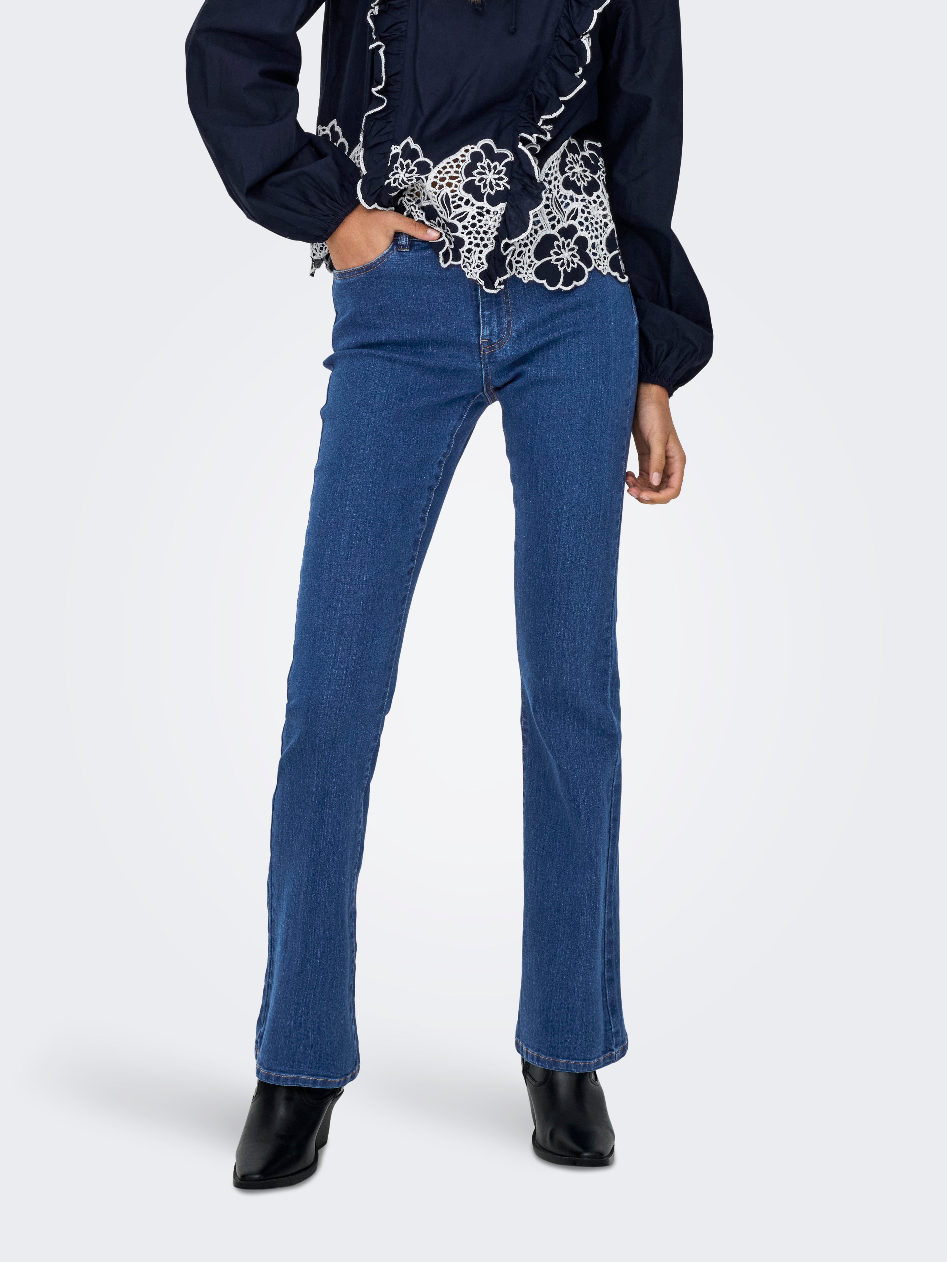 Jdykaren Mittlere Taille Flared Jeans