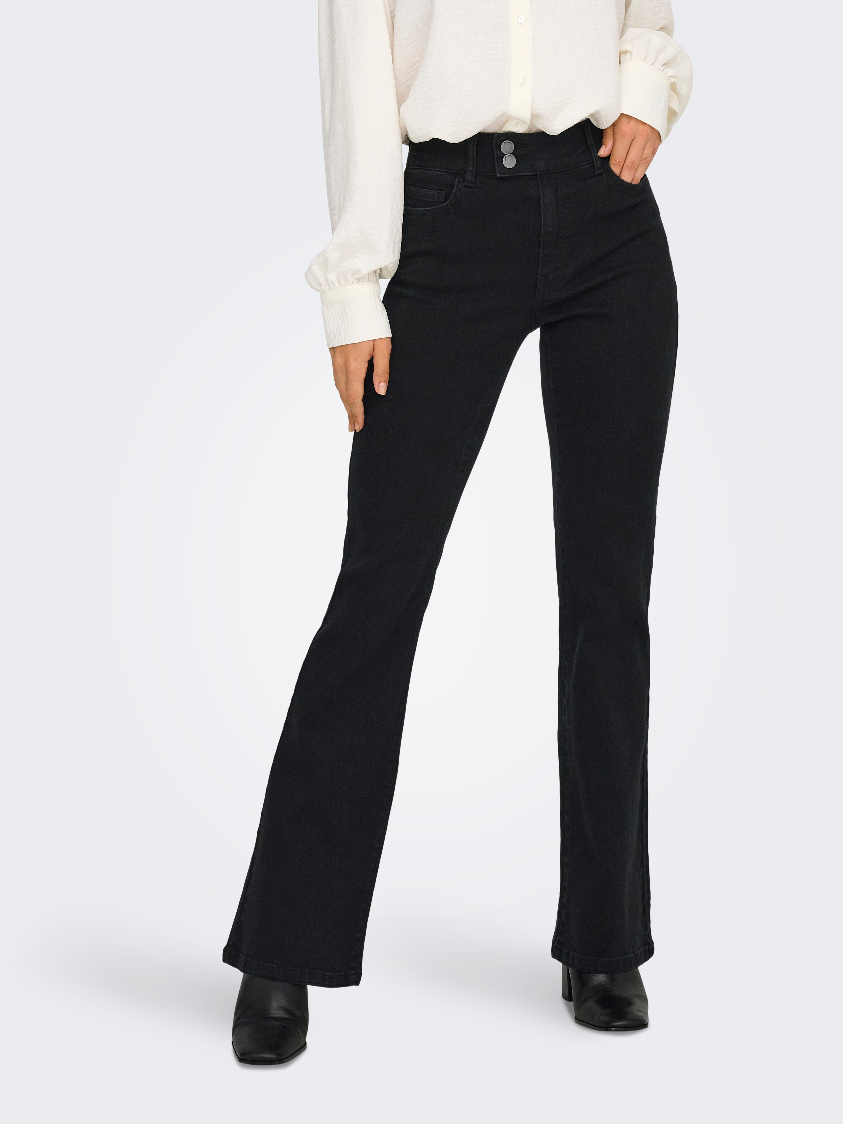 Jdykaren Mittlere Taille Flared Jeans