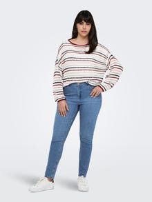 ONLY Liibuv lõige Teksad -Light Blue Denim - 15355014