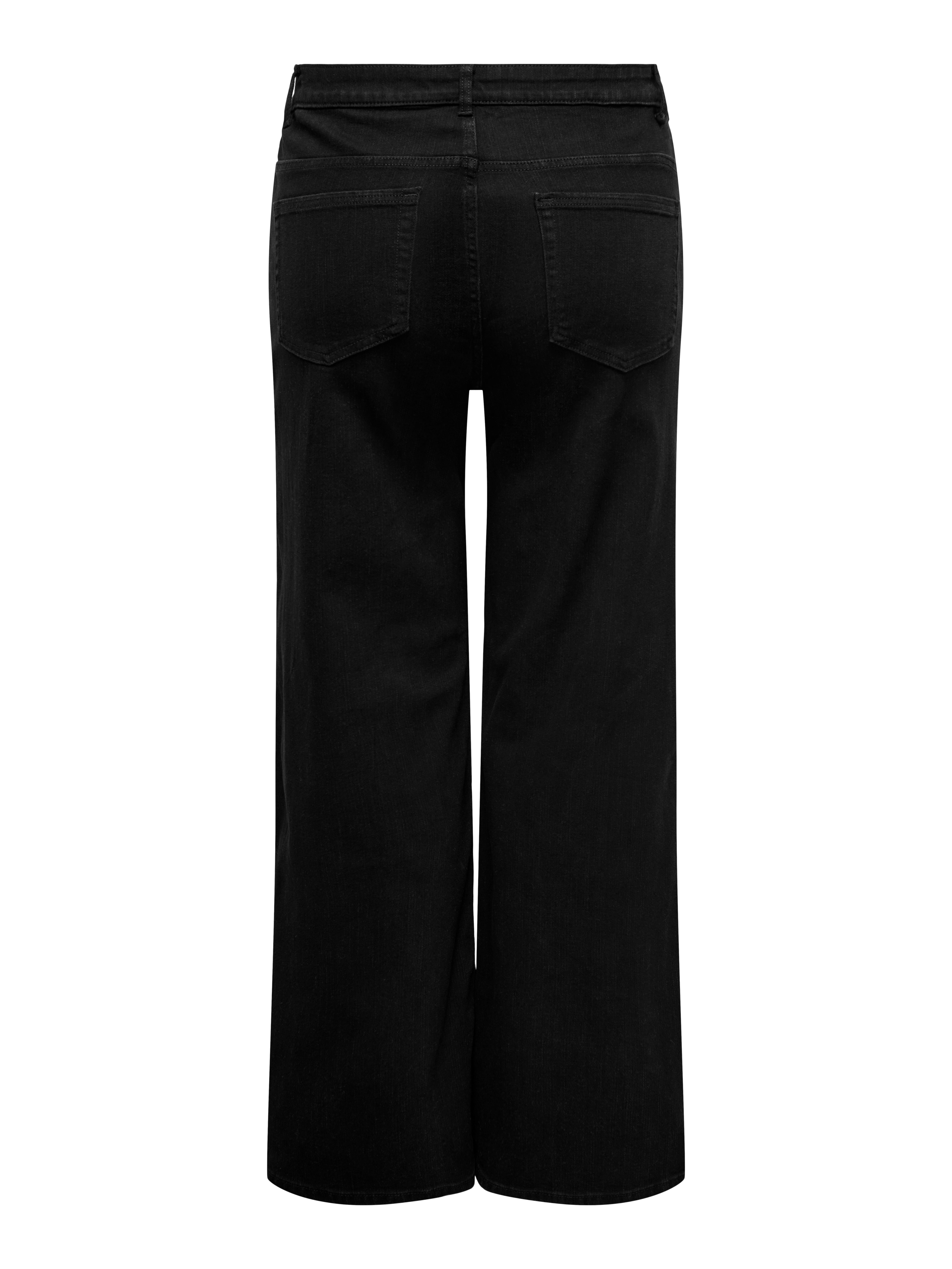 Thumbnail - Carbilly Hohe Taille Weiter Beinschnitt Jeans