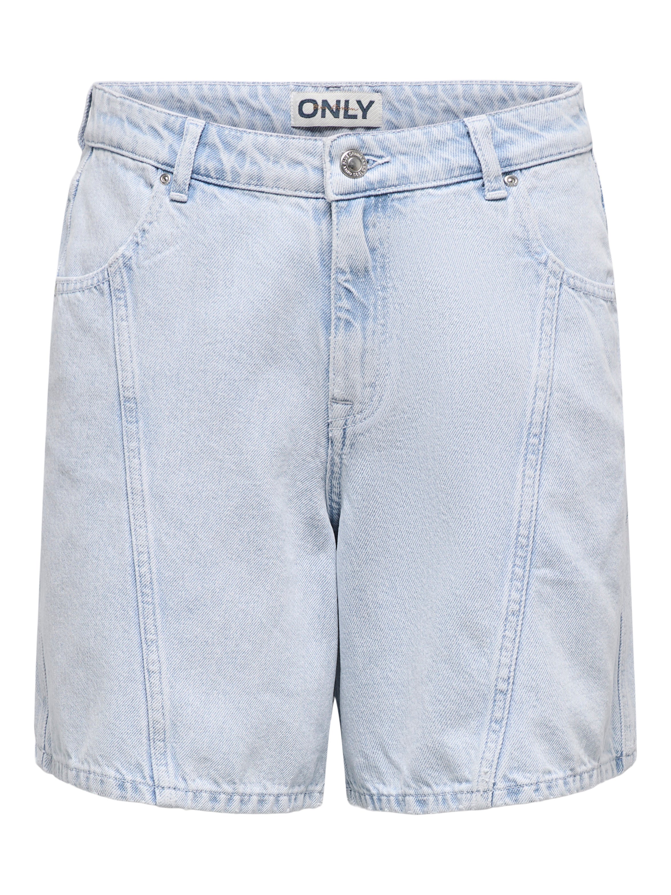 Thumbnail - Onlrebecca Mittlere Taille Normal Geschnitten Jeans-shorts