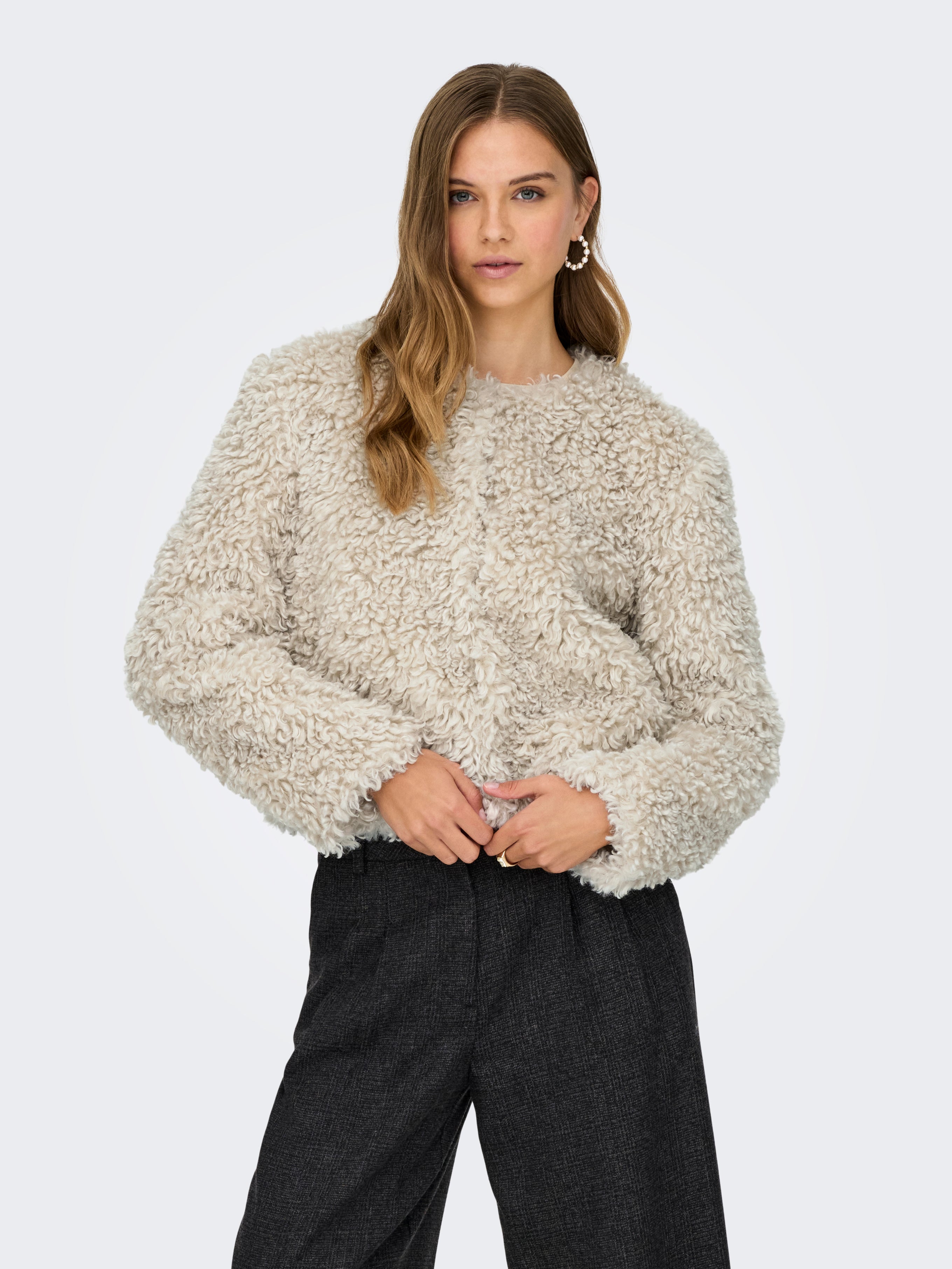 Jdyneo Kunstpelzjacke