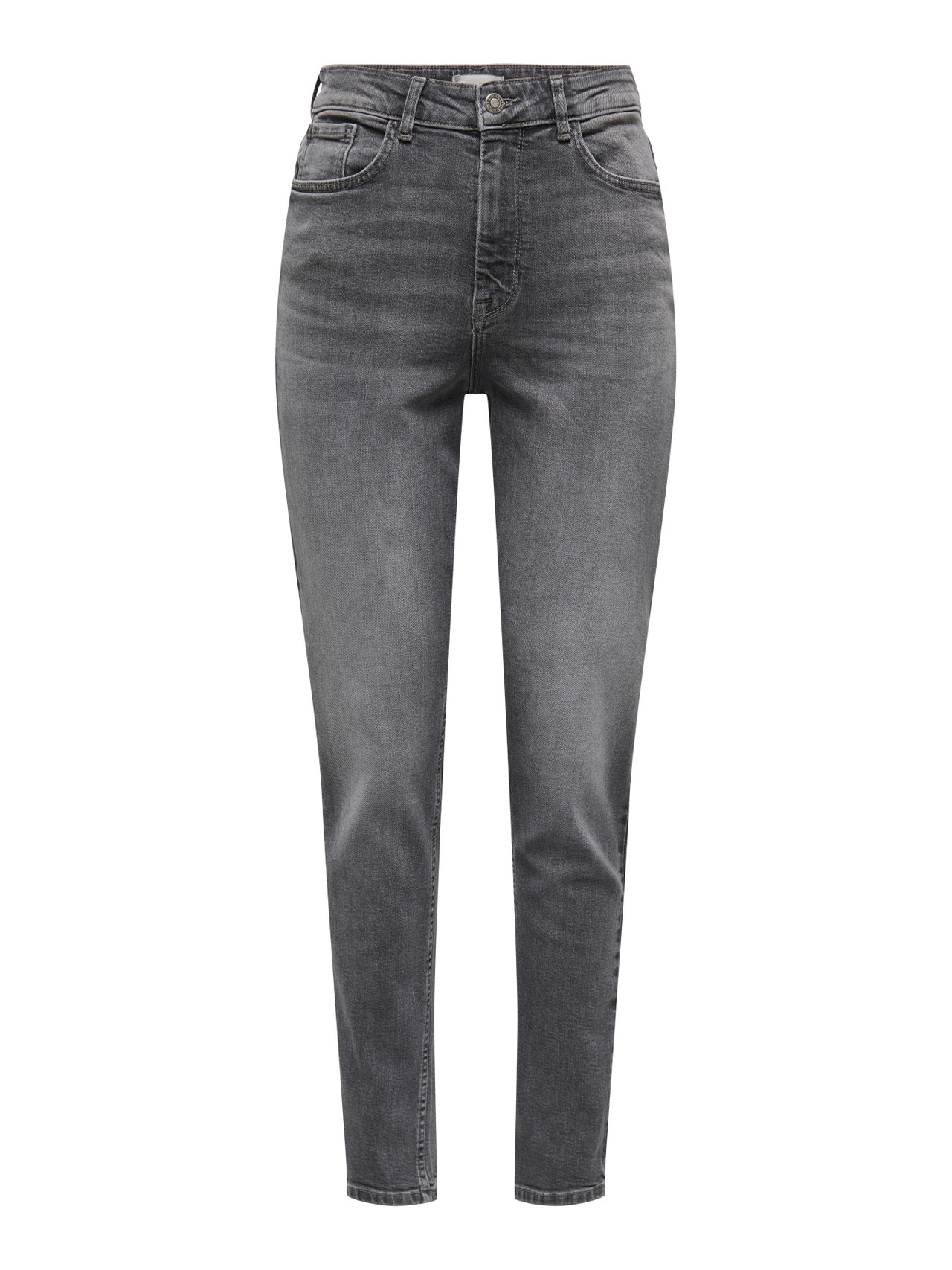 ONLY ONLENYA Mom Fit Jeans -Grey Denim - 15355184