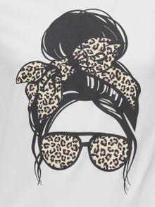 ONLY KOGEMMA T-shirt -Cloud Dancer - 15355323