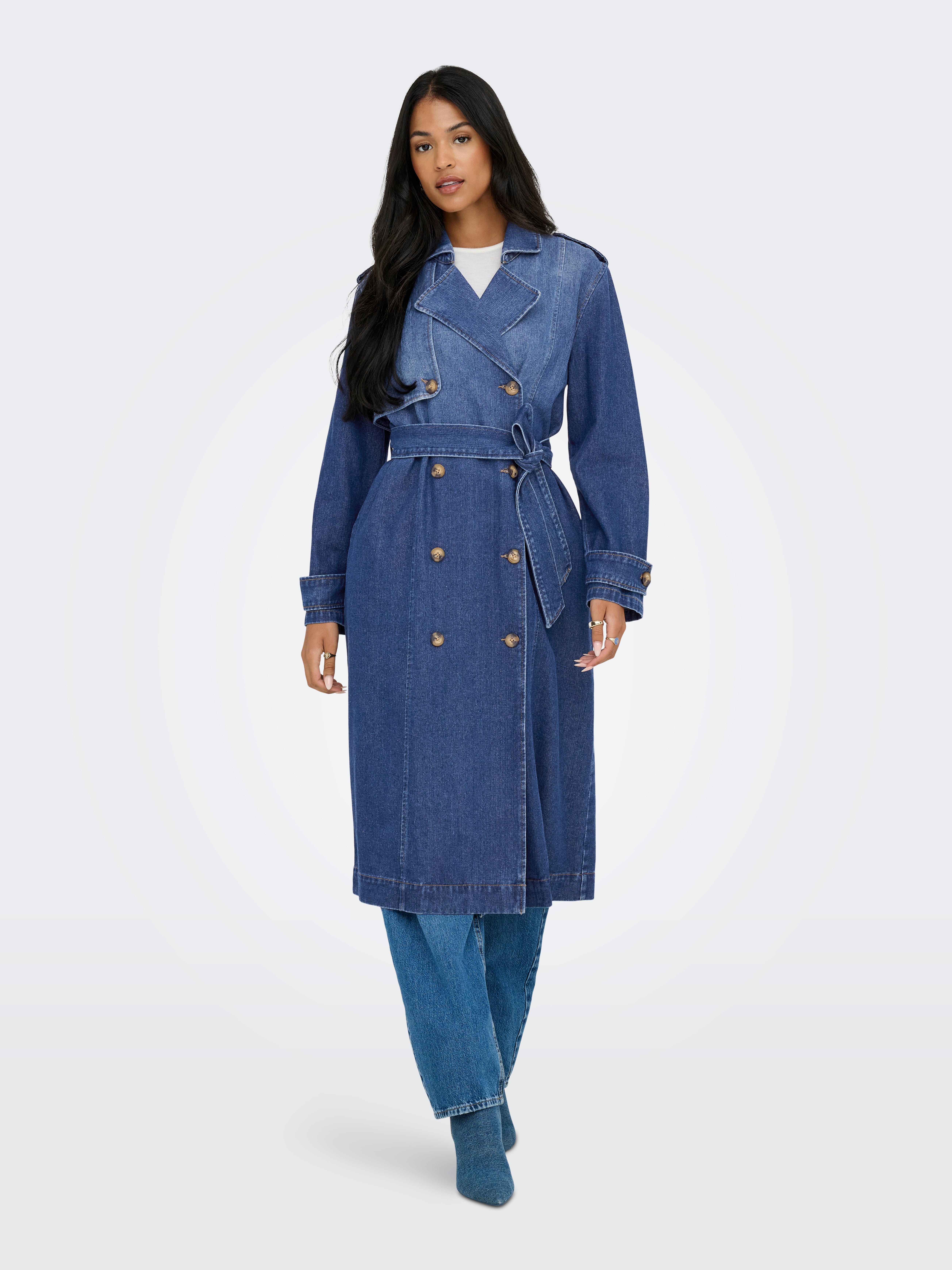 JDYKATRINE Trenchcoat Dark Blue ONLY®