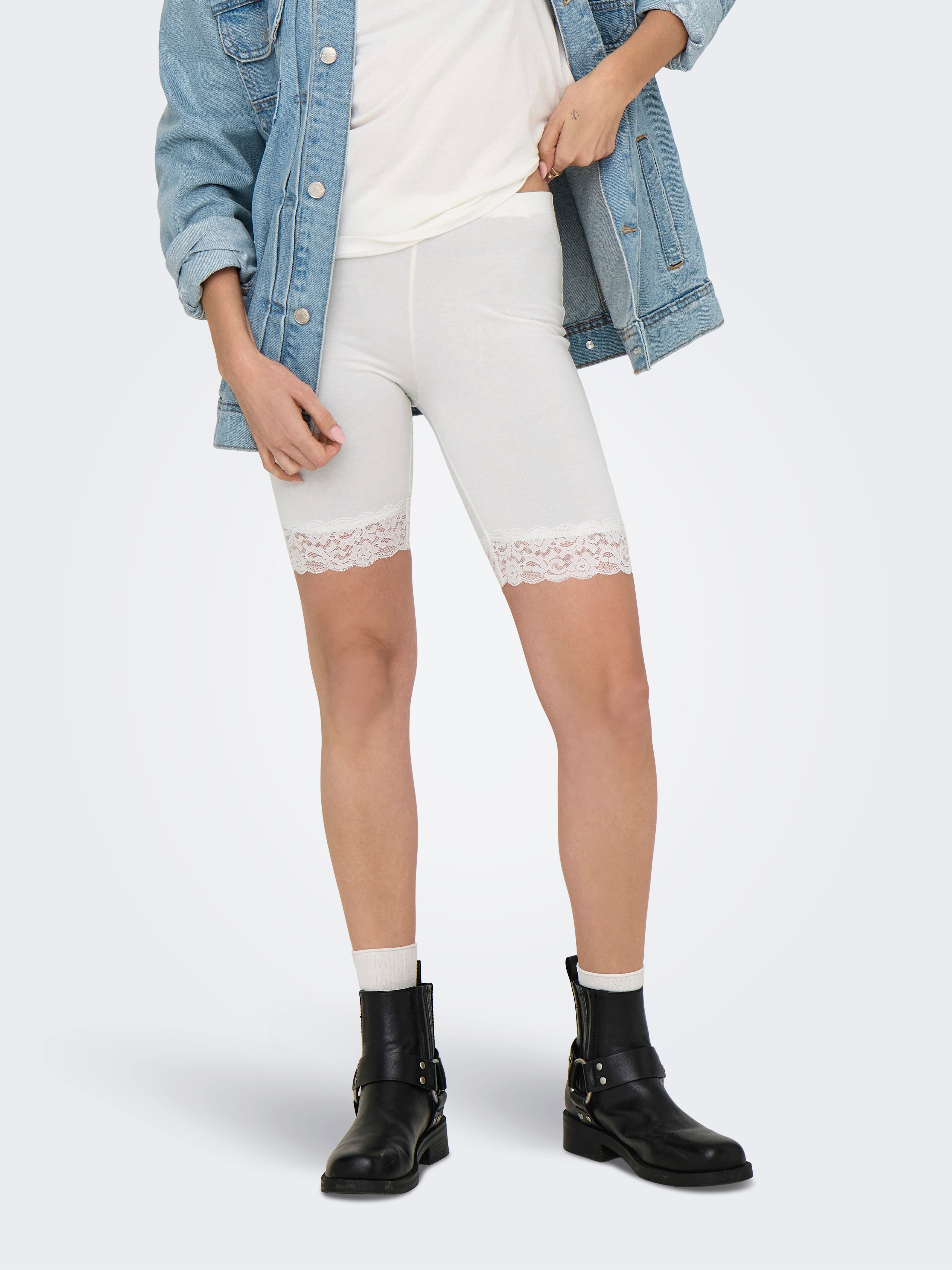 Jdyava Enger Schnitt Bikershorts