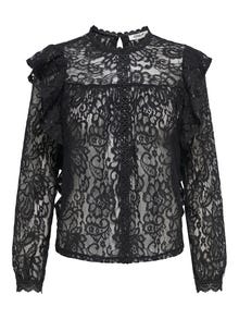 ONLY Regulāra piemērotība O-kakls Augša -Black - 15355460