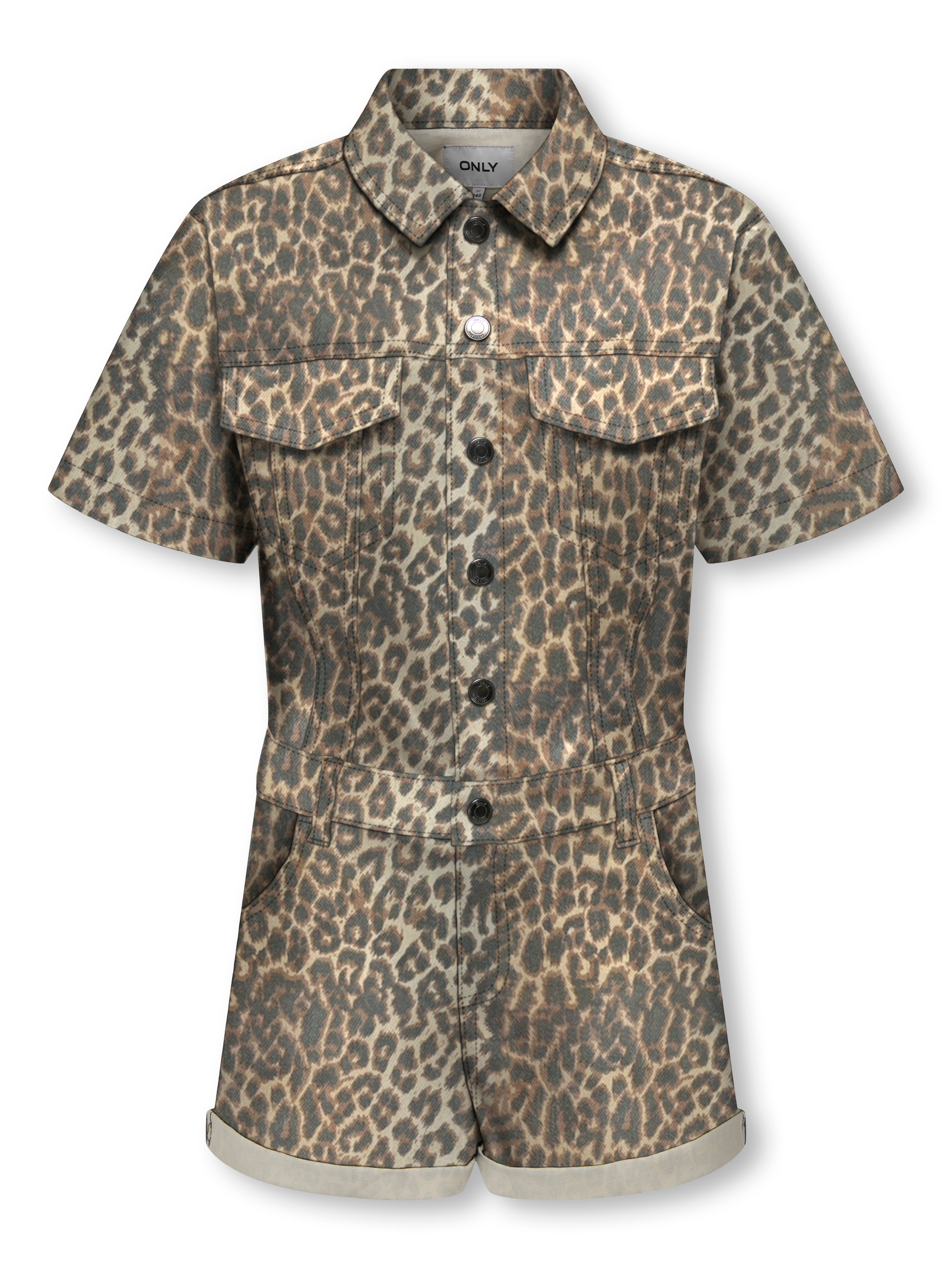 Kognaomi-castel Normal Geschnitten Playsuit