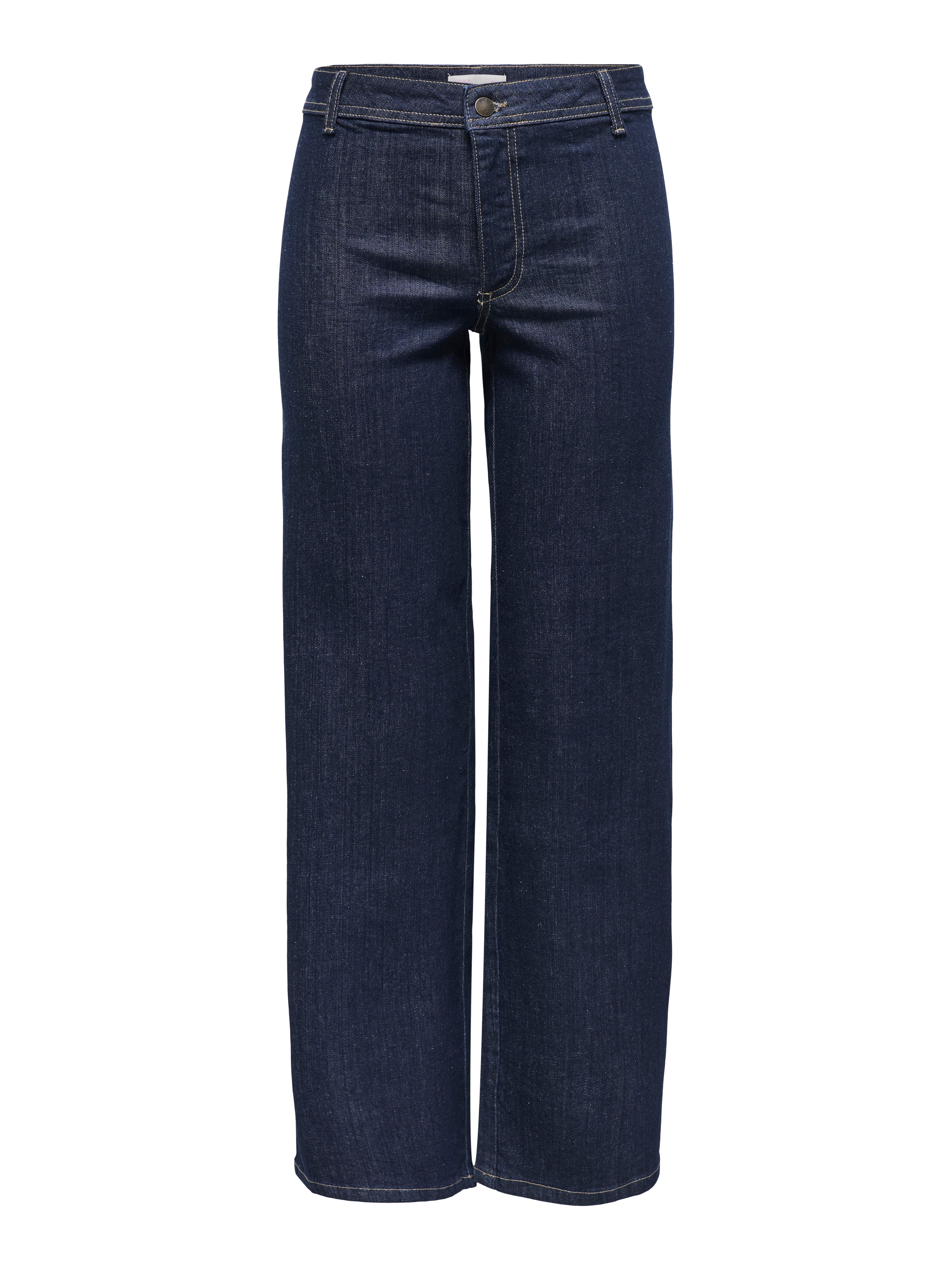 Thumbnail - Jdyvanessa Mittlere Taille Weiter Beinschnitt Jeans