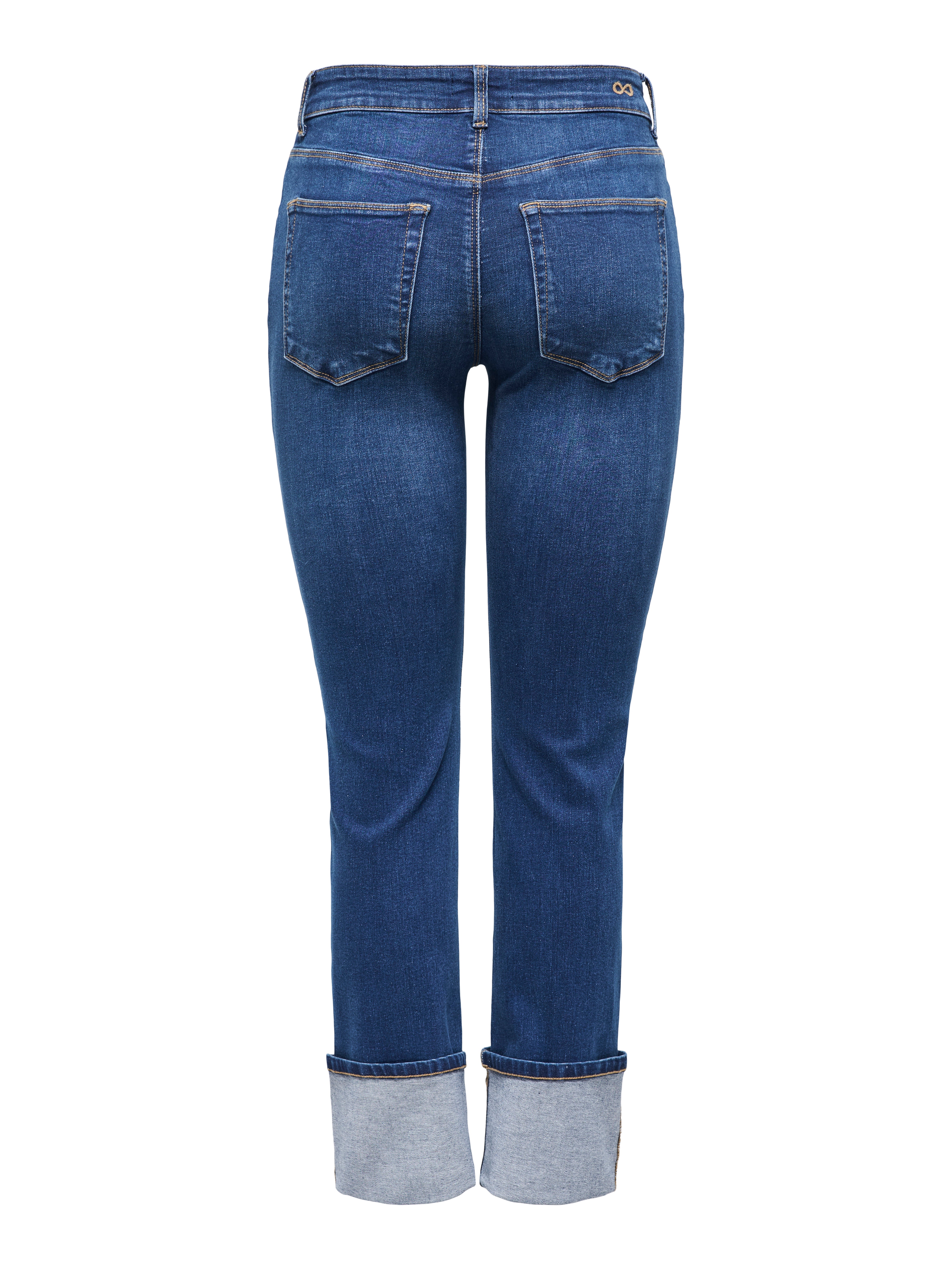 Thumbnail - Jdyfina Mittlere Taille Gerade Geschnitten Jeans