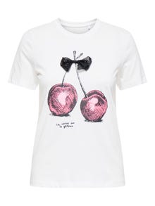 ONLY ONLNITA T-shirt -Cloud Dancer - 15355690