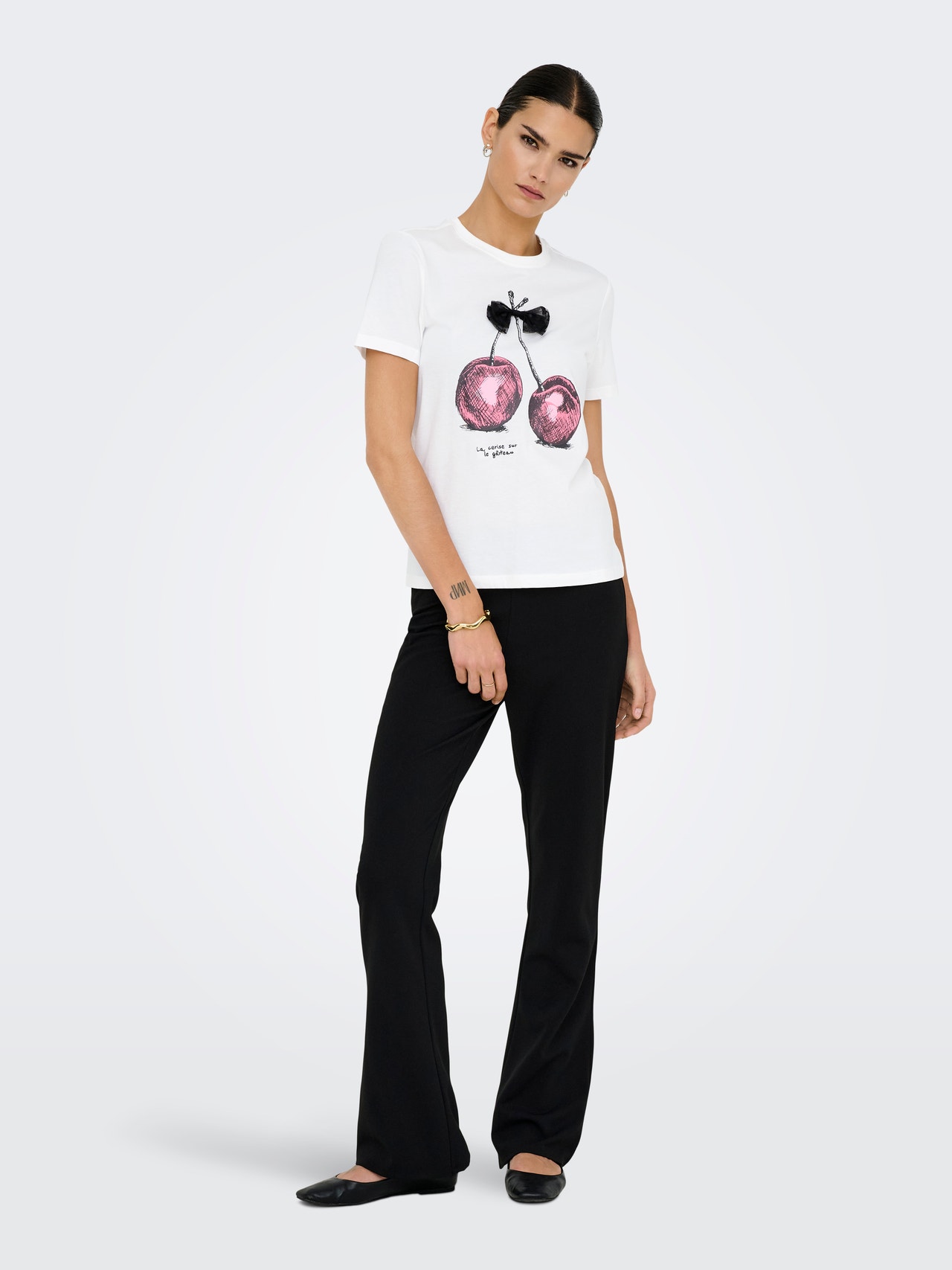 ONLY ONLNITA T-shirt -Cloud Dancer - 15355690