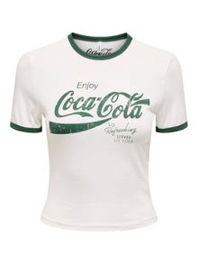 ONLY ONLCOCA T-shirt -Cloud Dancer - 15355835