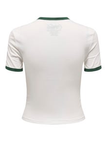 ONLY ONLCOCA T-shirt -Cloud Dancer - 15355835