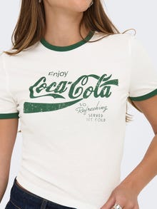 ONLY ONLCOCA T-shirt -Cloud Dancer - 15355835