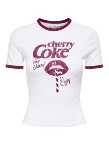 ONLY ONLCOCA T-shirt -Cloud Dancer - 15355835