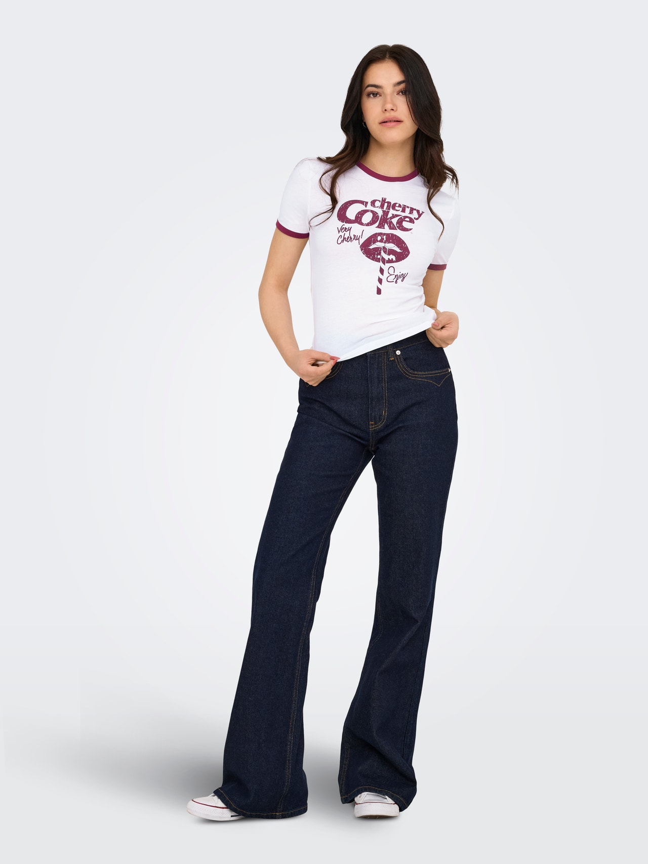 ONLY ONLCOCA T-shirt -Cloud Dancer - 15355835