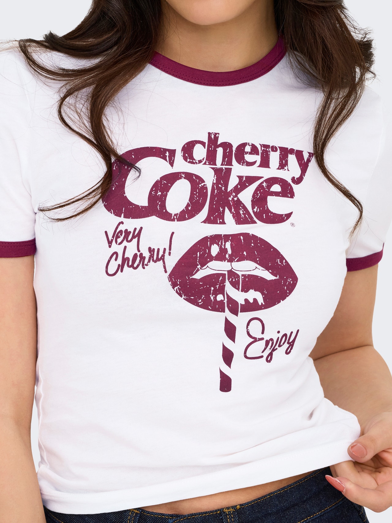 ONLY ONLCOCA T-shirt -Cloud Dancer - 15355835