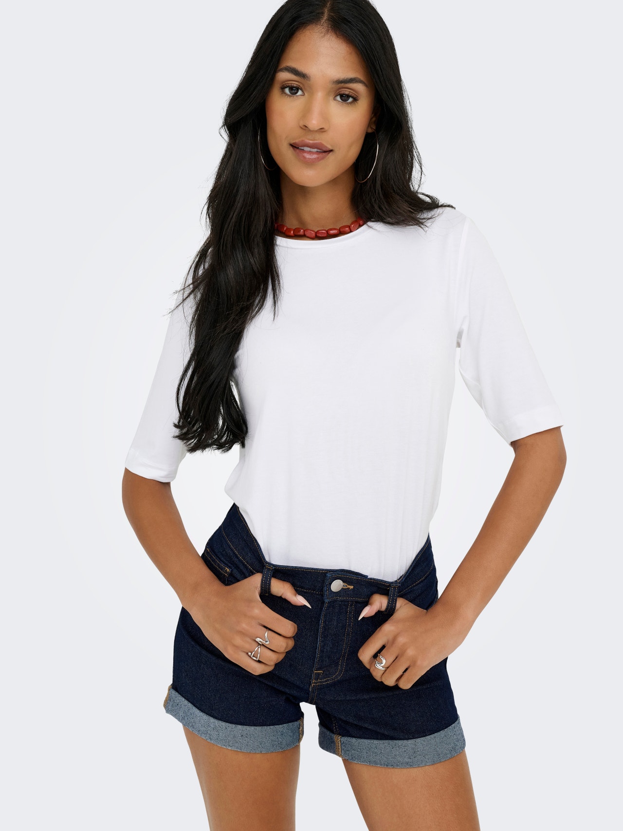 ONLY JDYMILA Top -White - 15355859