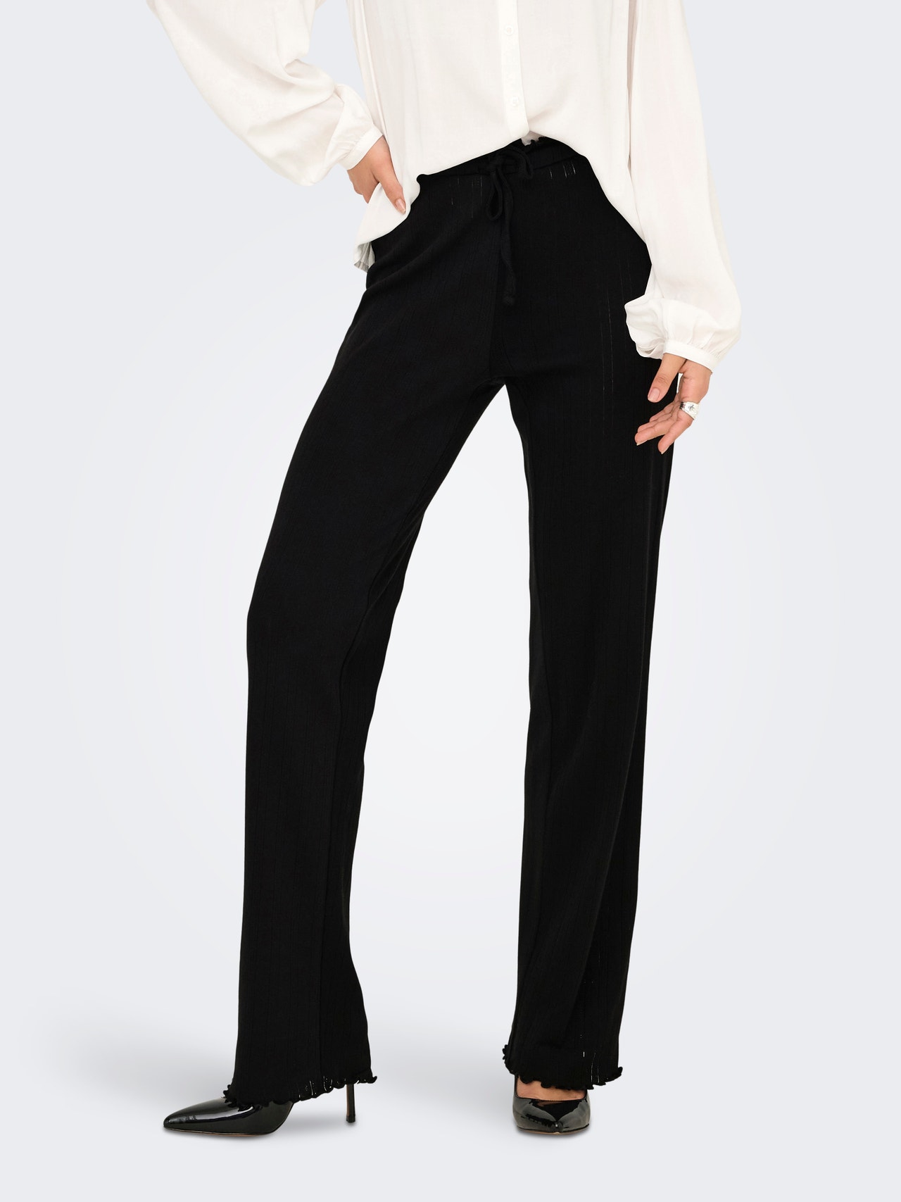 ONLY JDYSALSA Locker geschnitten Hose -Black - 15356087