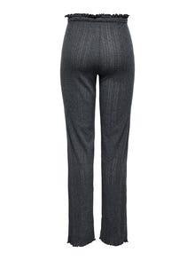 ONLY Labavo prianjanje Hlače -Dark Grey Melange - 15356087