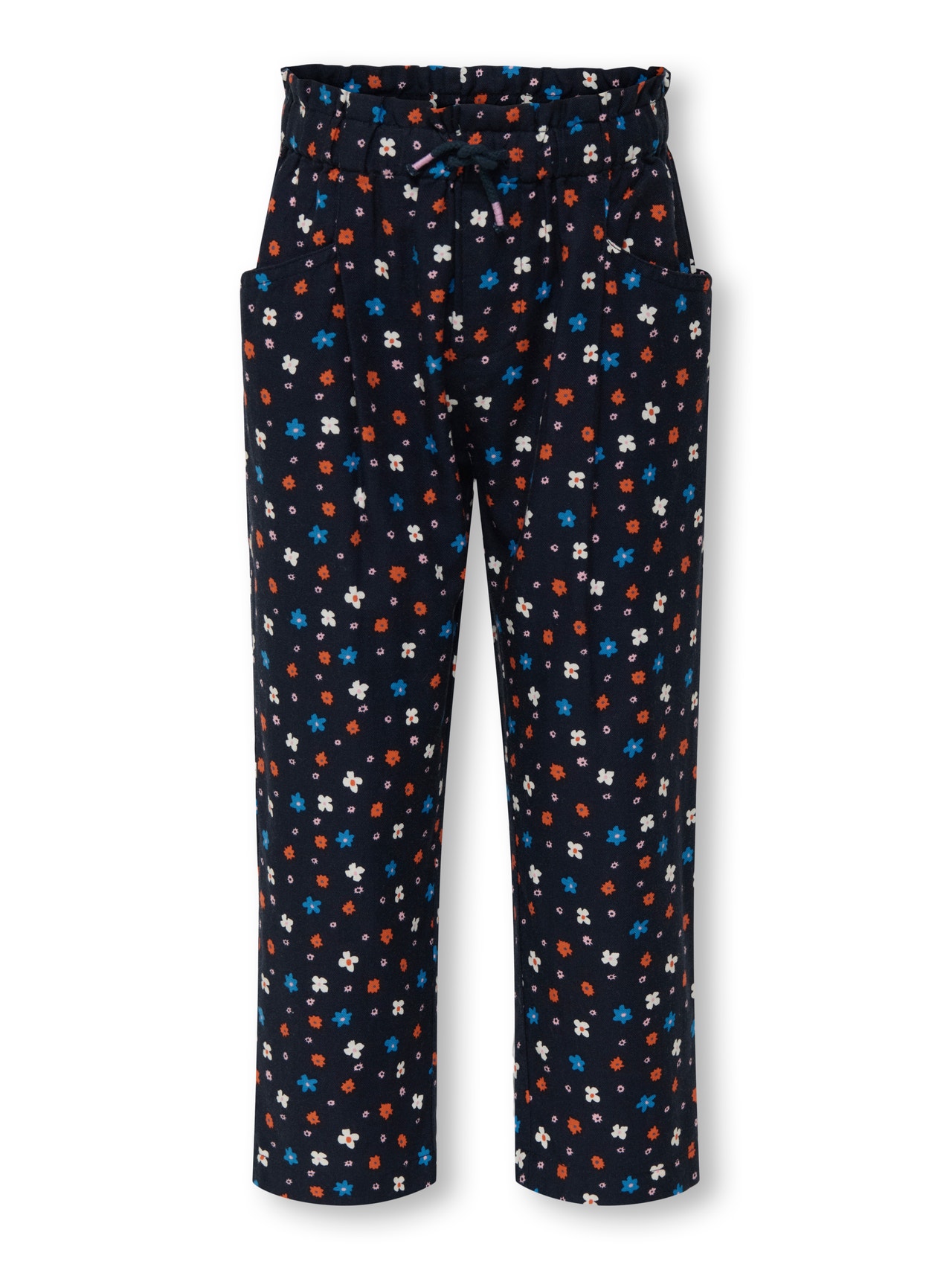 ONLY KMGASTRID Balloon Fit Trousers -Night Sky - 15356153