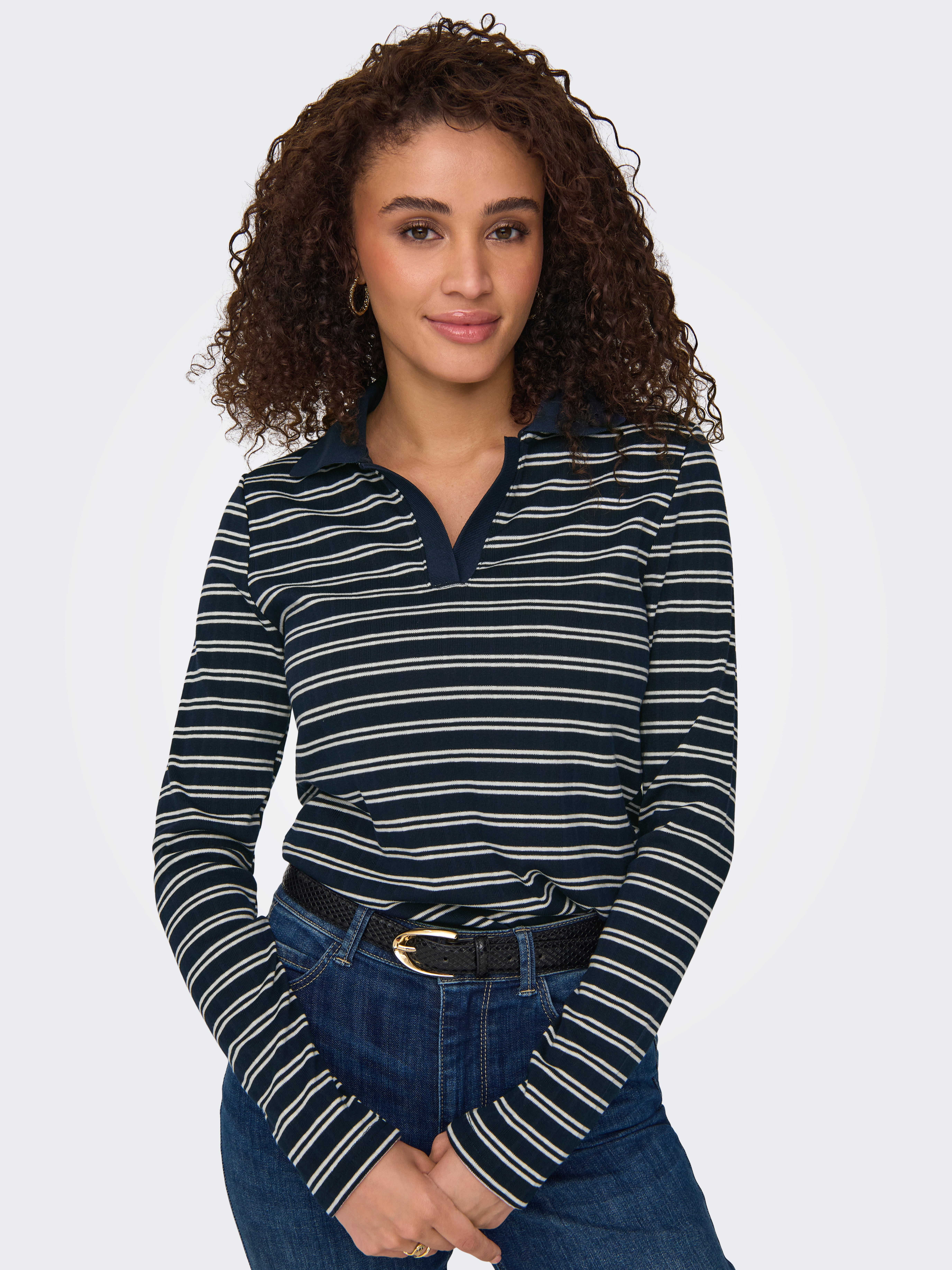 JDYHELGA Polo shirt Donkerblauw ONLY®