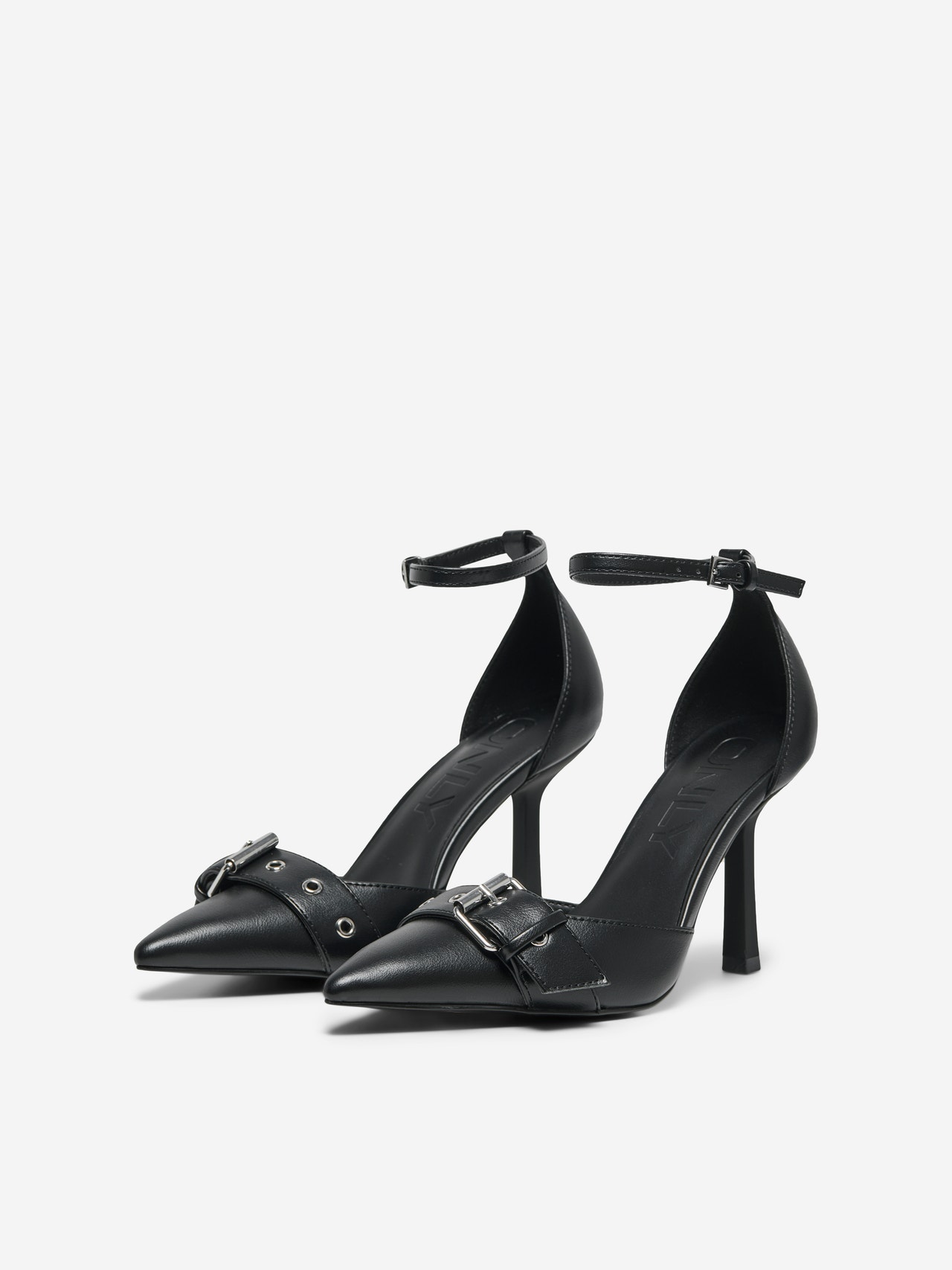 ONLY ONLPETRA-2 Piikkikorkokengät -Black - 15356239