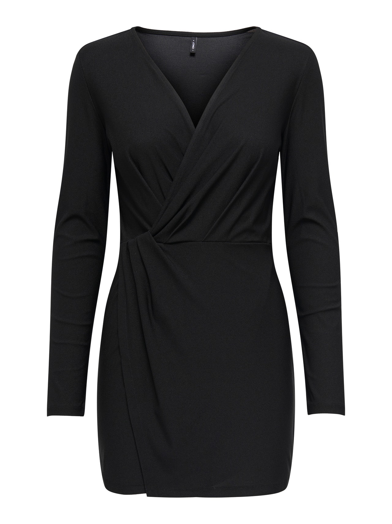 ONLY Redovno prianjanje V-izrez Kratka haljina -Black - 15356277