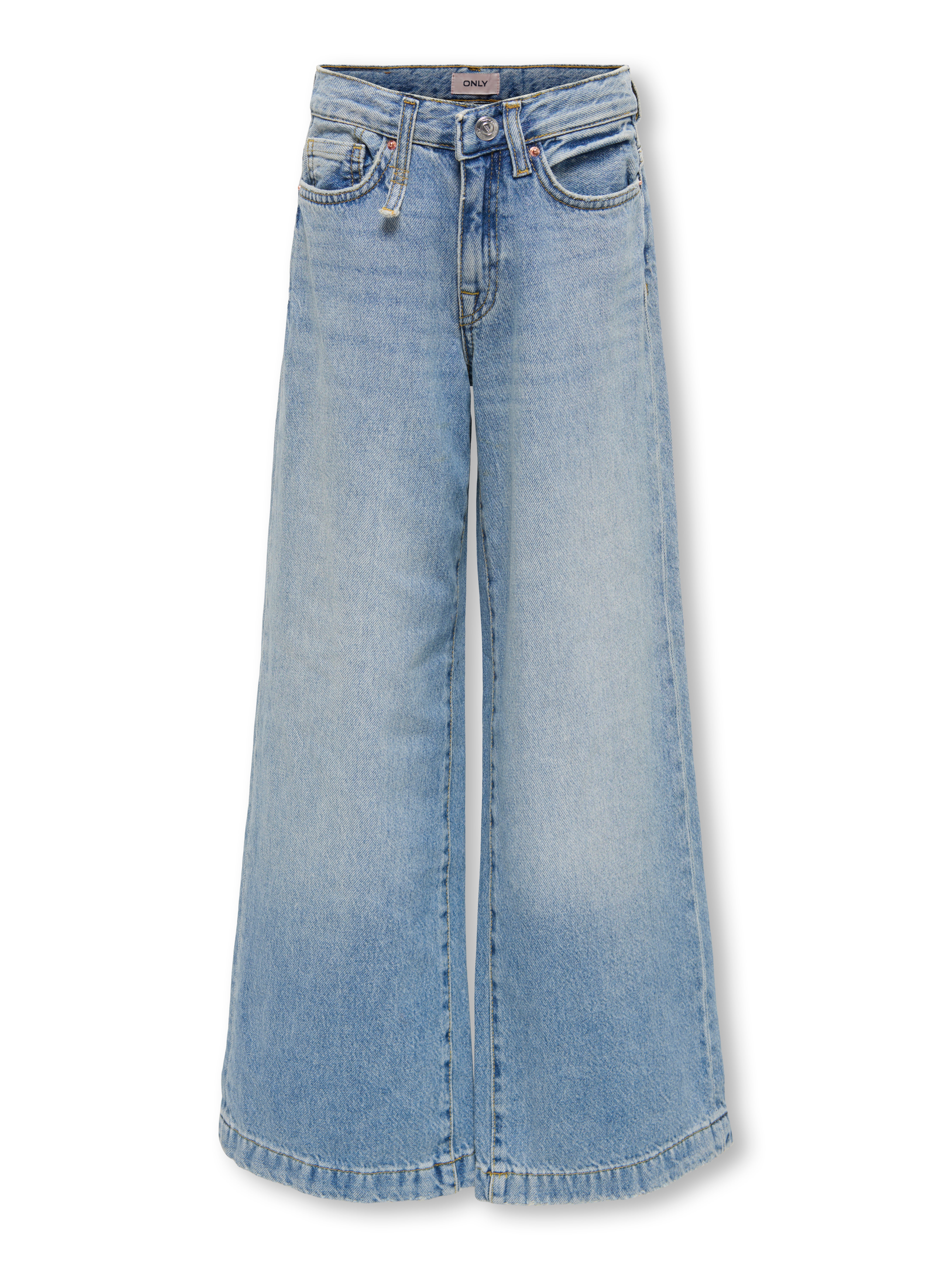 Thumbnail - Kogbroome Hohe Taille Weiter Beinschnitt Jeans