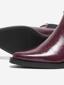 ONLY Šiljasti nožni prst Čizme -Burgundy - 15356360