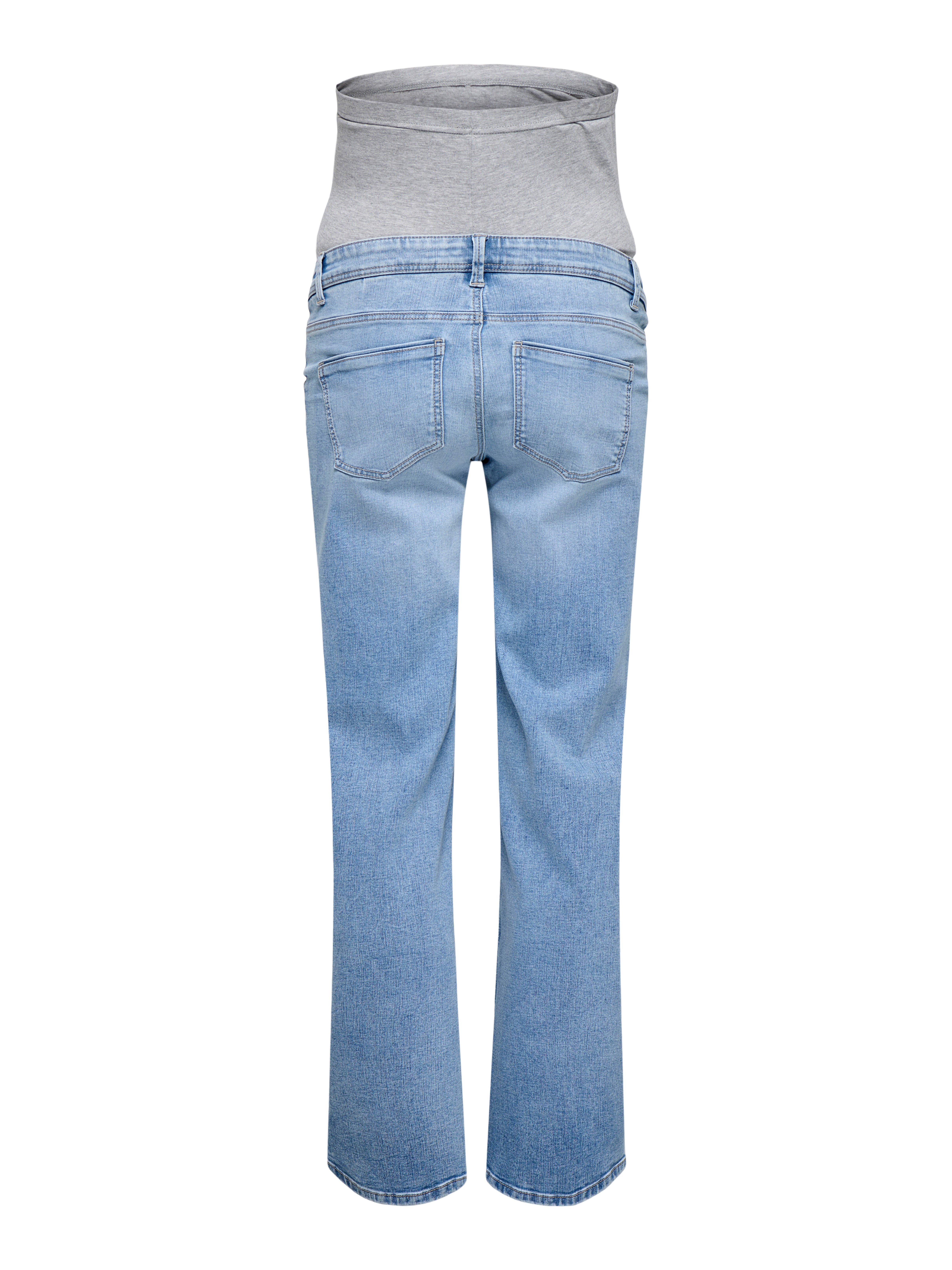 Thumbnail - Olmwauw Mittlere Taille Weiter Beinschnitt Jeans