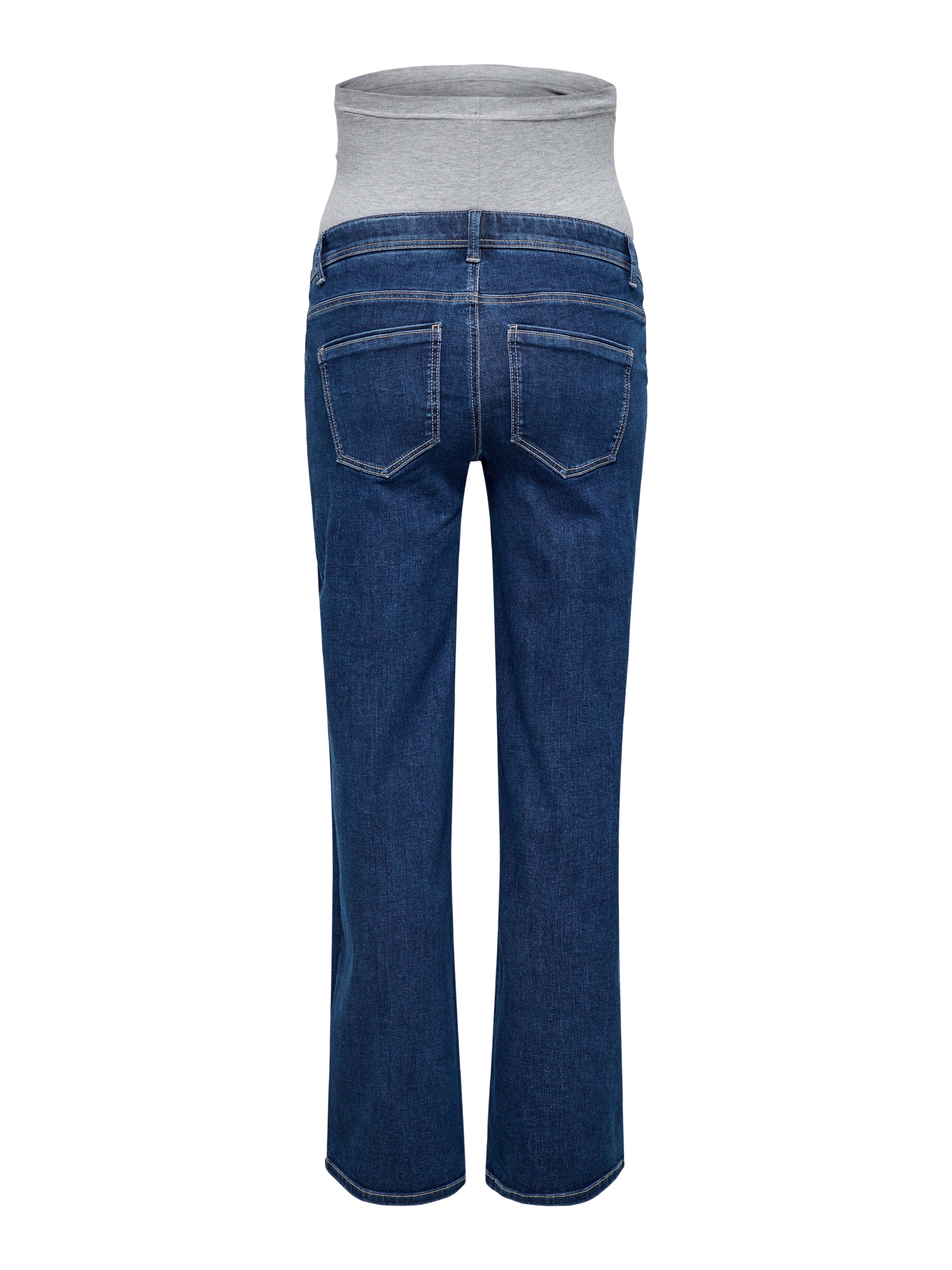 Thumbnail - Olmwauw Mittlere Taille Weiter Beinschnitt Jeans