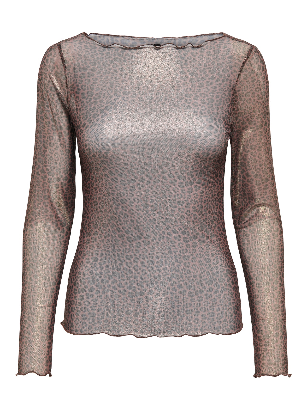 ONLY ONLVICKY Topp -Chocolate Brown - 15356662