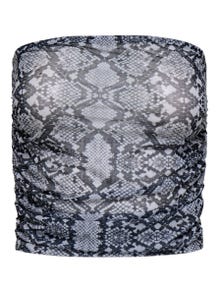 ONLY ONLAMY Top bez ramínek -White - 15356679