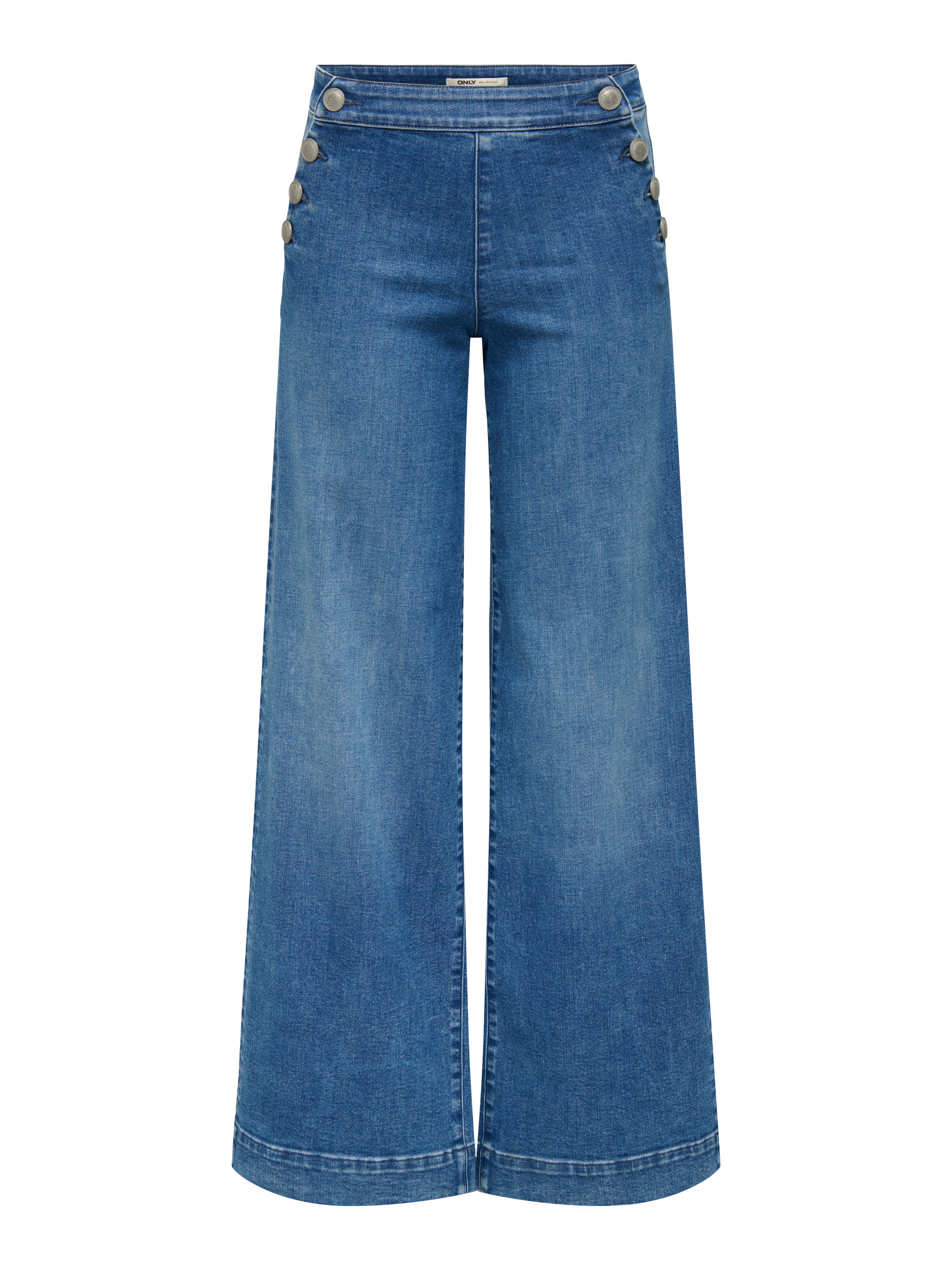 Thumbnail - Onlmadison Hohe Taille Weiter Beinschnitt Jeans