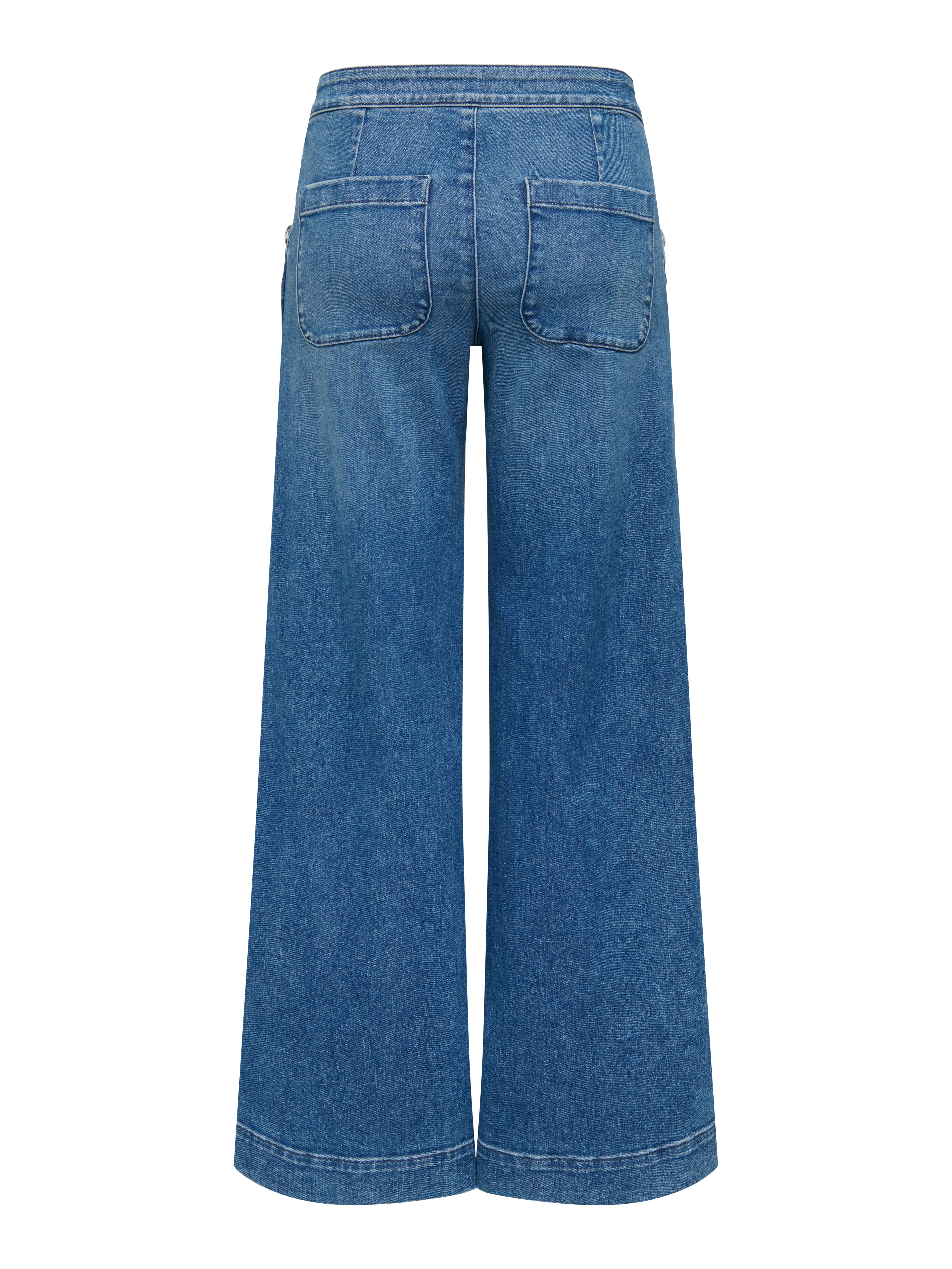 Thumbnail - Onlmadison Hohe Taille Weiter Beinschnitt Jeans