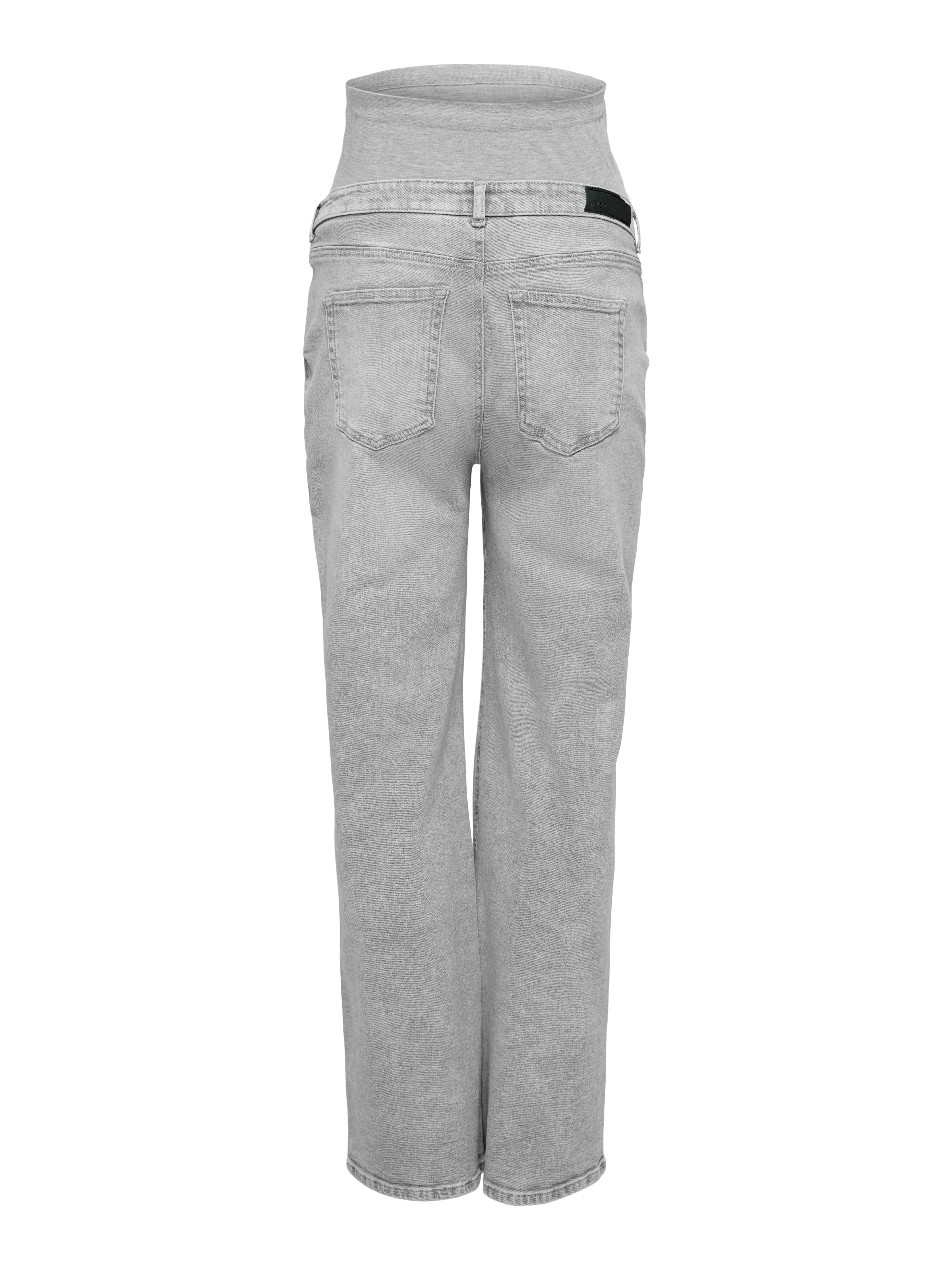 Thumbnail - Olmjuicy Hohe Taille Weiter Beinschnitt Jeans