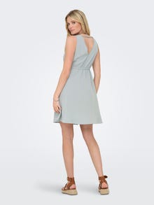 ONLY Tavapärane lõige V-kaelus Lühike kleit -Abyss - 15357109