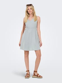 ONLY Tavapärane lõige V-kaelus Lühike kleit -Abyss - 15357109