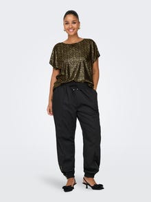 ONLY CARMINA T-shirt -Black - 15357139