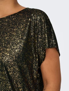 ONLY CARMINA T-shirt -Black - 15357139