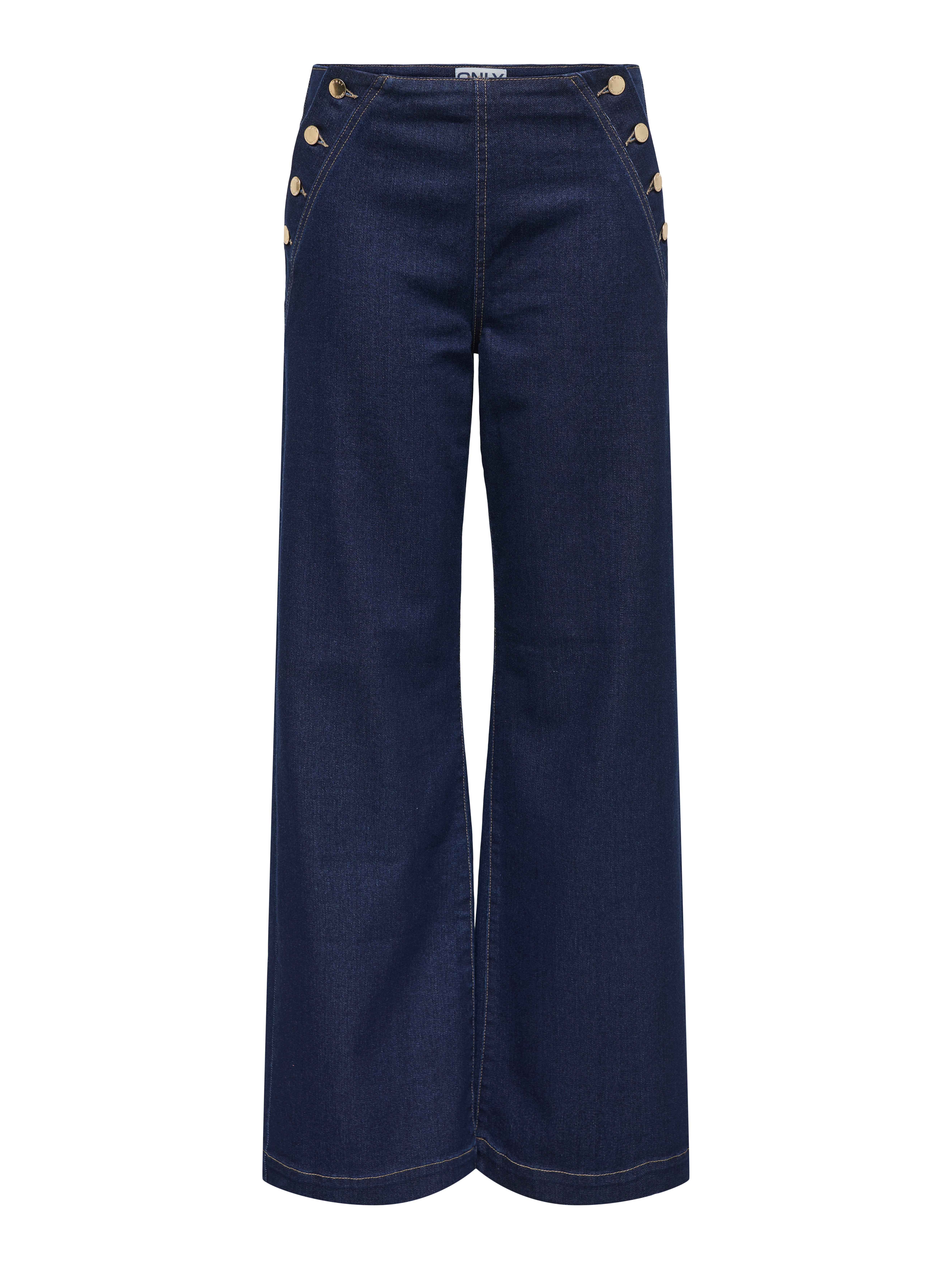 Thumbnail - Onlmadeline Hohe Taille Weiter Beinschnitt Jeans